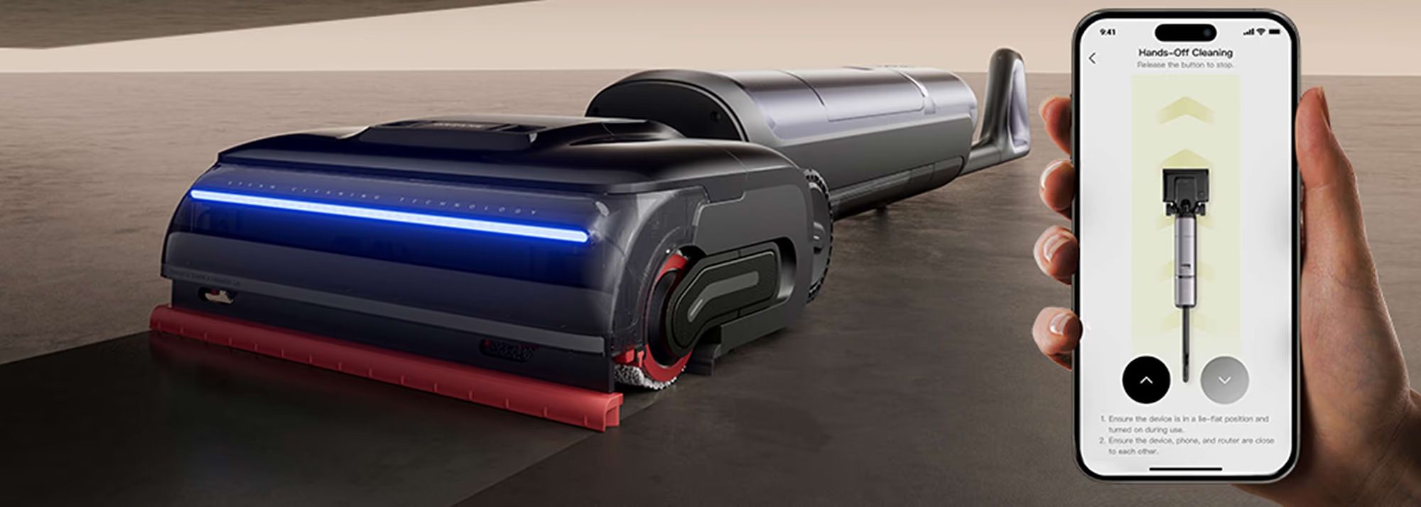 ���� ���� ������ ����� Dreame H16 Pro Steam 28,000pa
