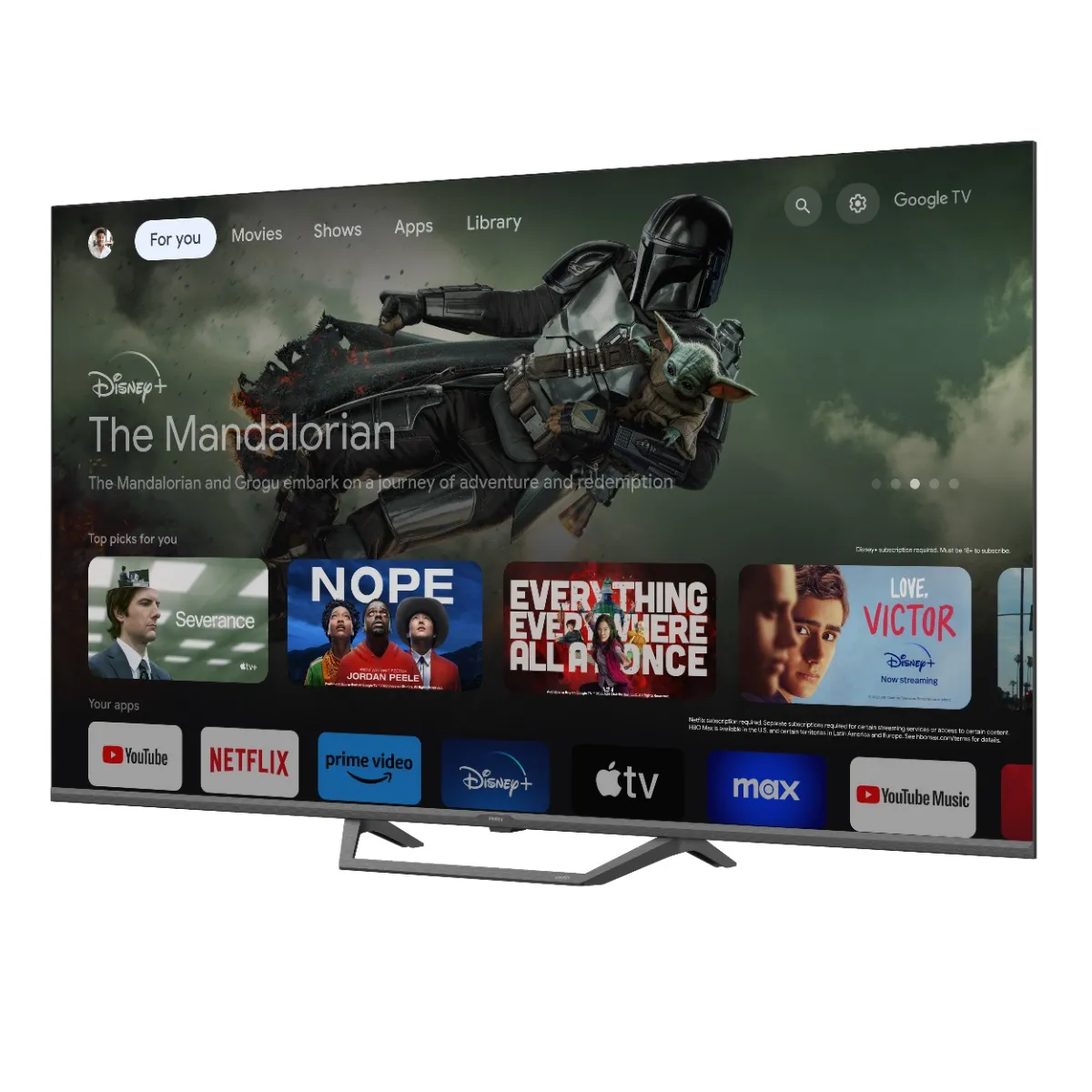 �������� ����� 50 ���� HAIER H50S80FUX 4K Google TV