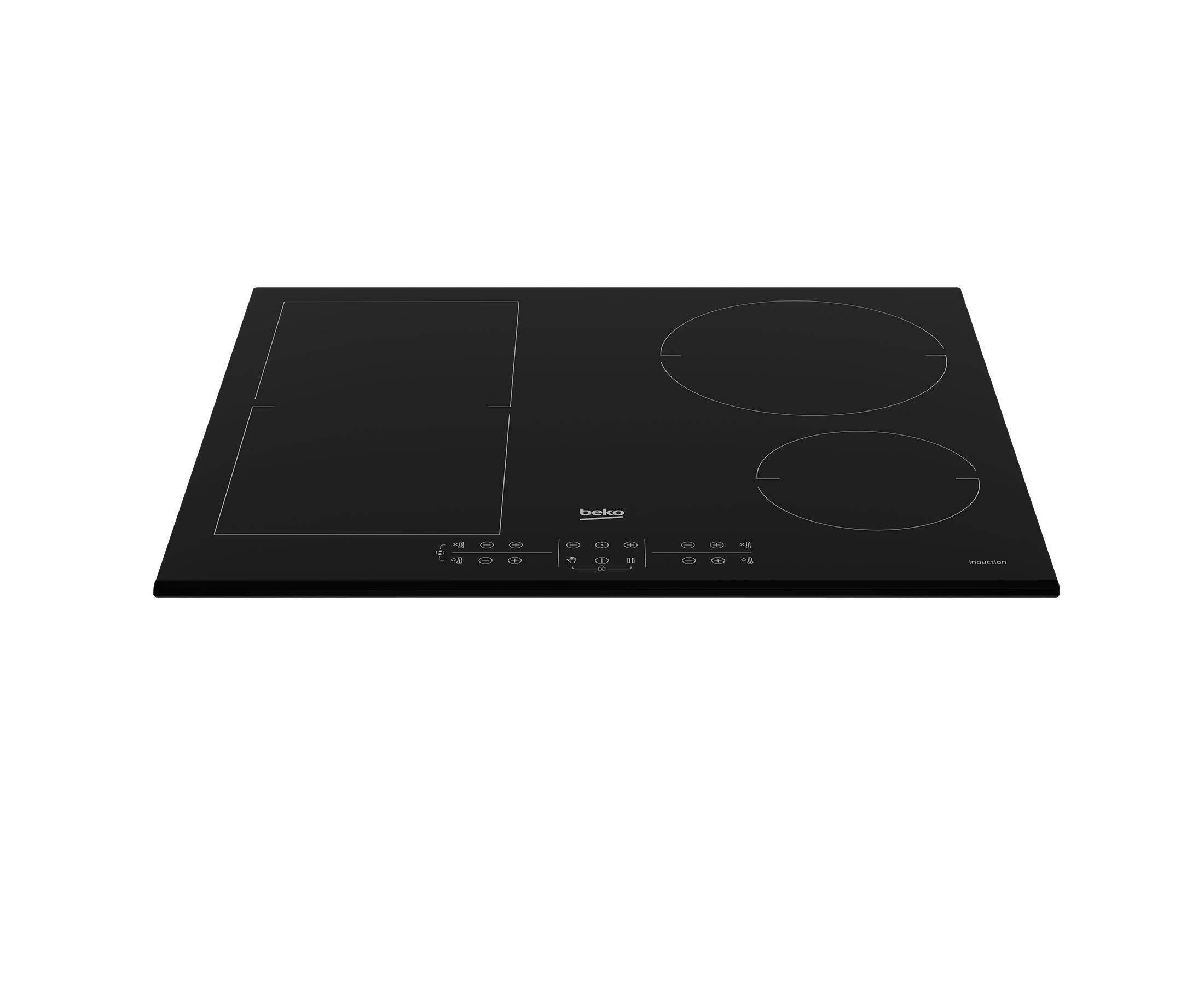 ������ ��������� 4 ����� ����� ���� 60 �"� ��� Beko HII64202FMT Flexizone