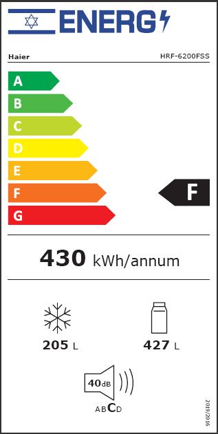 ���� ����� 4 ����� 657 ���� ������ ���� Haier HRF-6200FW