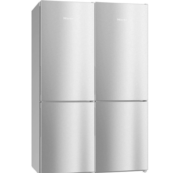 מקרר דלת ליד דלת מקפיא תחתון 120 ס"מ מבית MIELE מילה דגם KFN28133-SBS מקרר דלת ליד דלת מקפיא תחתון 120 ס"מ מבית MIELE מילה דגם KFN28133-SBS