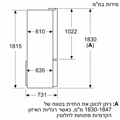 ���� ��� 4 ����� 605 ���� ������� Bosch KFN96VPEA