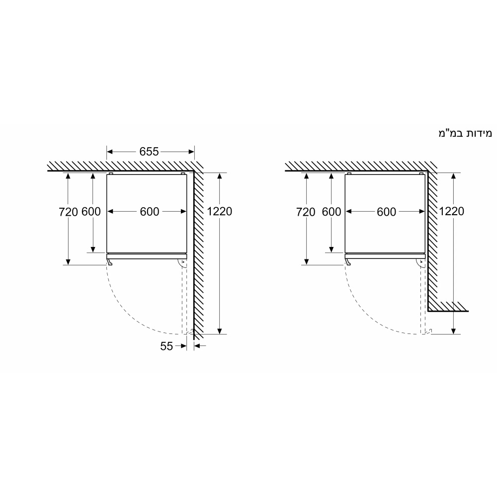 ��� ����� ��� (120 �"�) 640 ���� ������� ����� Bosch KGN36VXCT