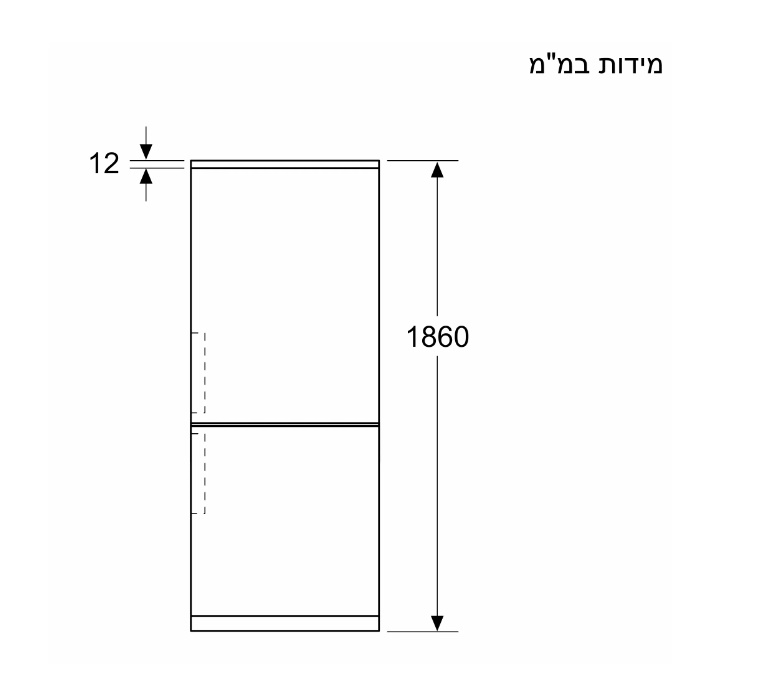 ��� ����� ��� (120 �"�) 640 ���� ������� ����� Bosch KGN36VXCT