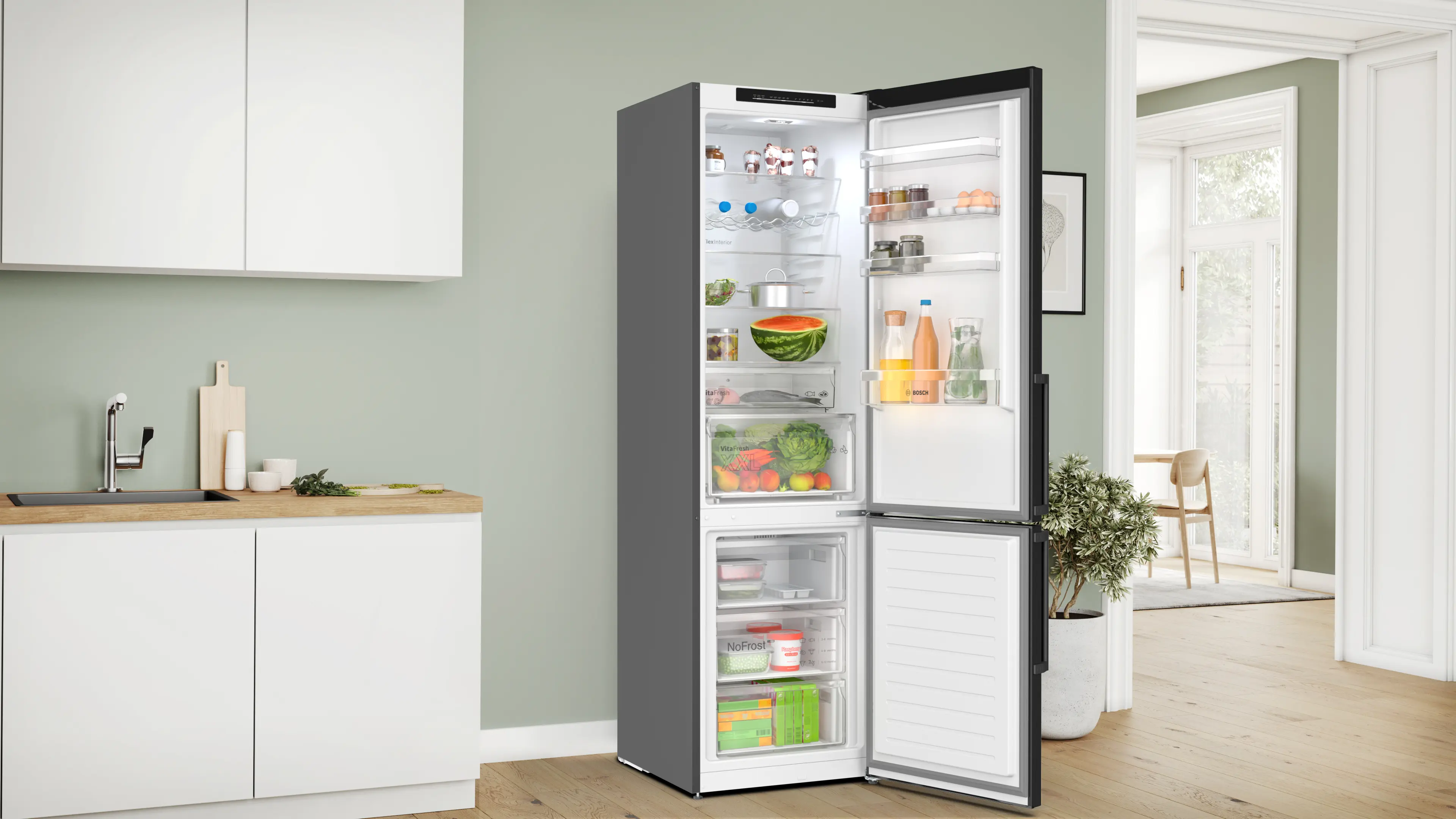 ���� ��� (60 �"� 200 �"� ���� �� 0) 363 ���� ������� Bosch KGN39VXCT