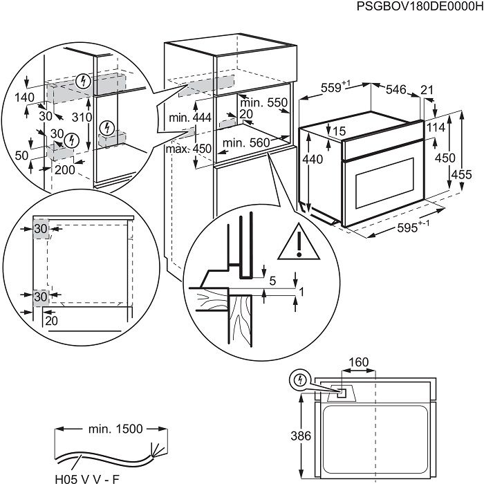 ���� �� ������ 45 �"� AEG KSK782220M Horizon  
