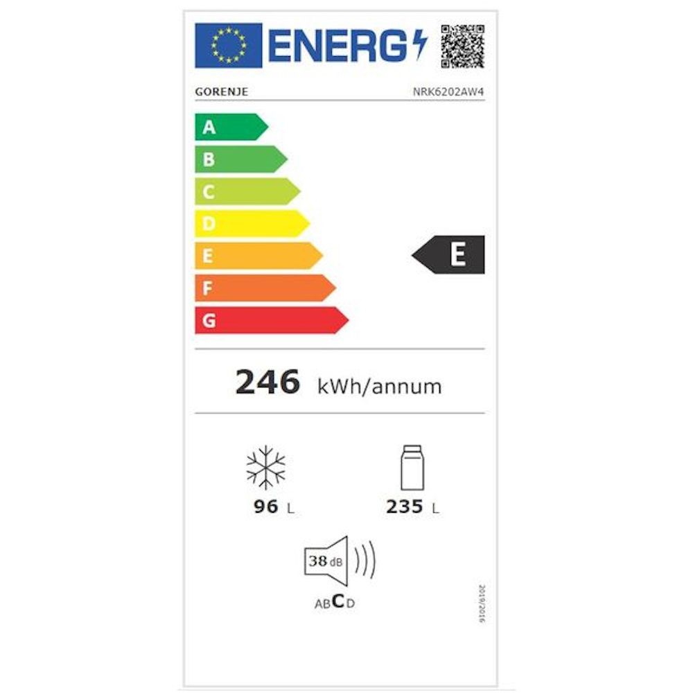 ���� ������� (60 �"� ���� 200 �"�) 331 ���� ��� Gorenje NRK6202AW4 *����� ����*