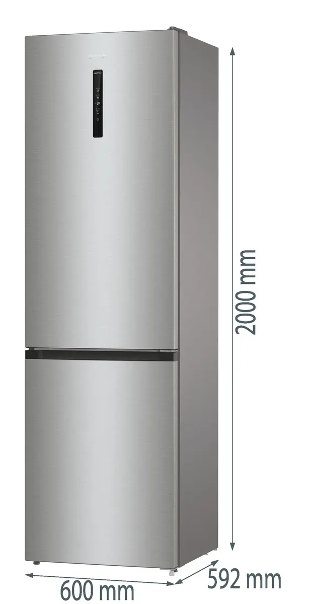 ���� ������� (60 �"� ���� 200 �"�) 363 ���� ������� Gorenje NRK6202AXL4 *����� ����*