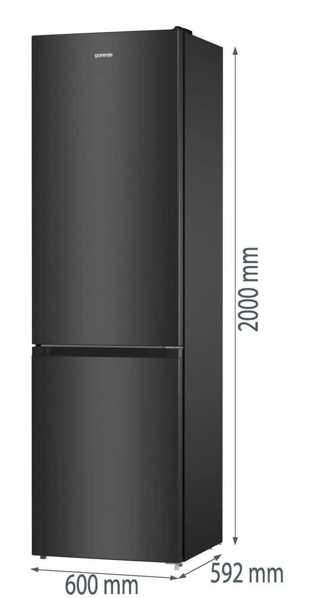 ���� ������� (60 �"�) 330 ���� ������� ������ Gorenje NRK6202EBXL4 *����� ����*