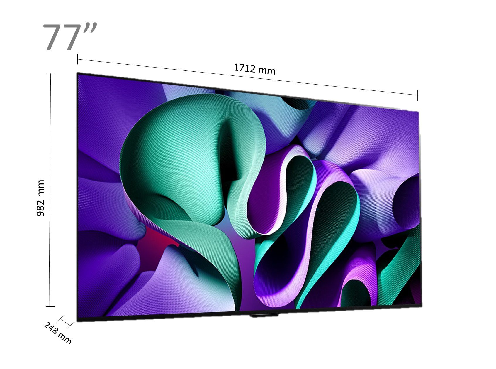��� 77" LG OLED77M46LA Smart 4K