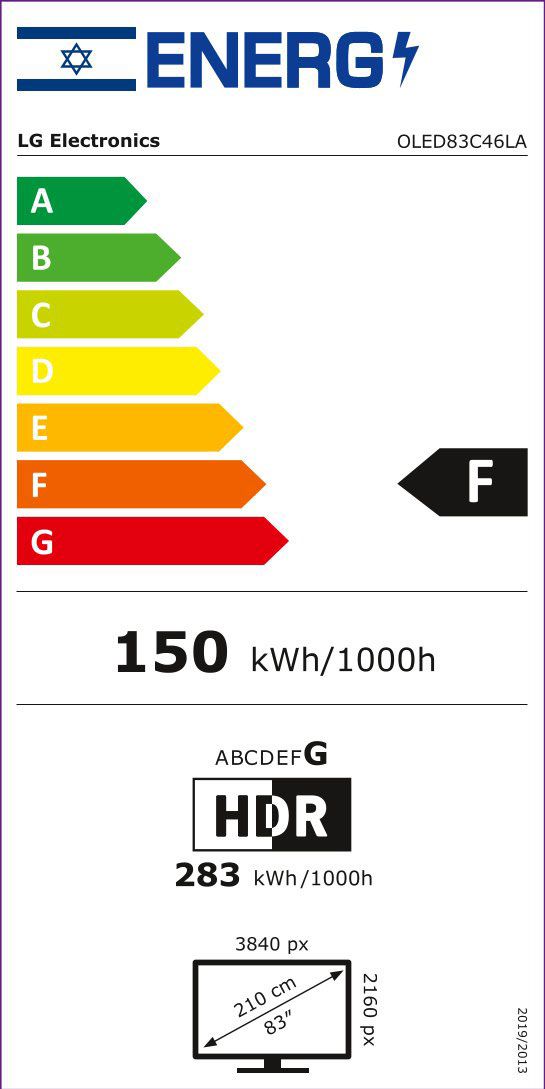 ��� 83" LG OLED83C46LA Smart 4K