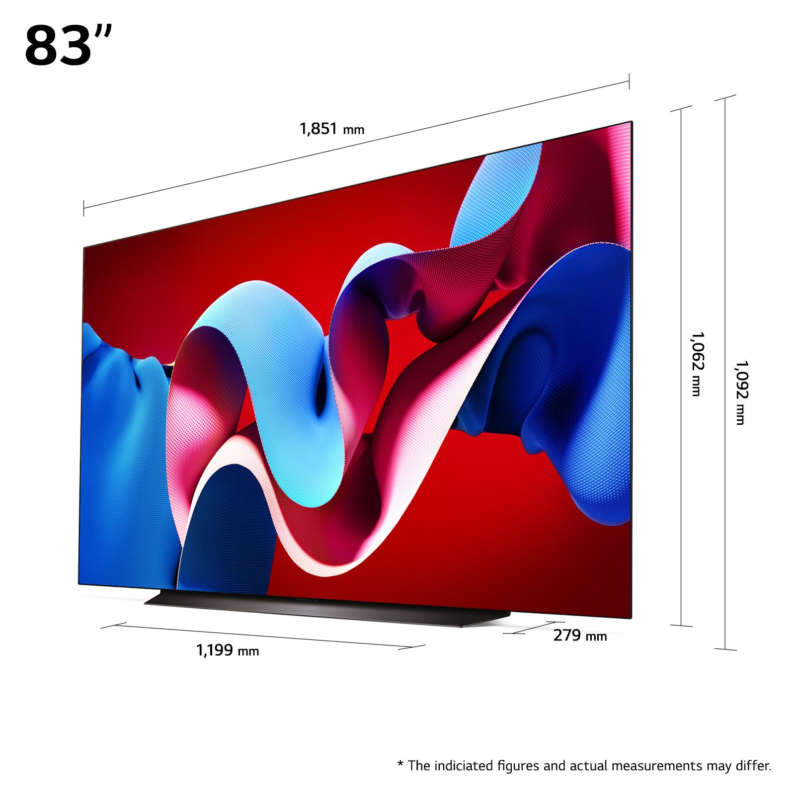 ��� 83" LG OLED83C46LA Smart 4K