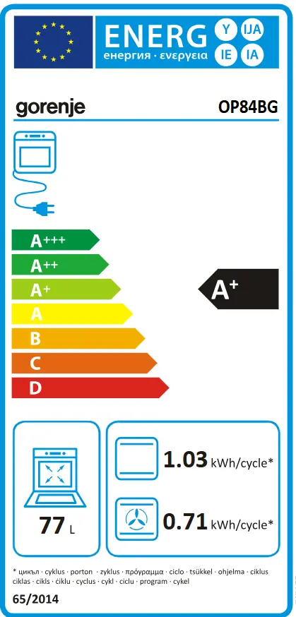 ������� Gorenje ESSENTIAL OP84BG