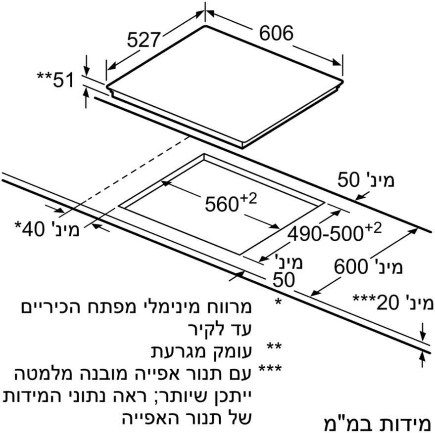 ������ ��������� ��� 60 �"� BOSCH PIE611BB1E