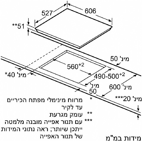 ������ ��������� ��� 60 �"� BOSCH PIE611BB1E