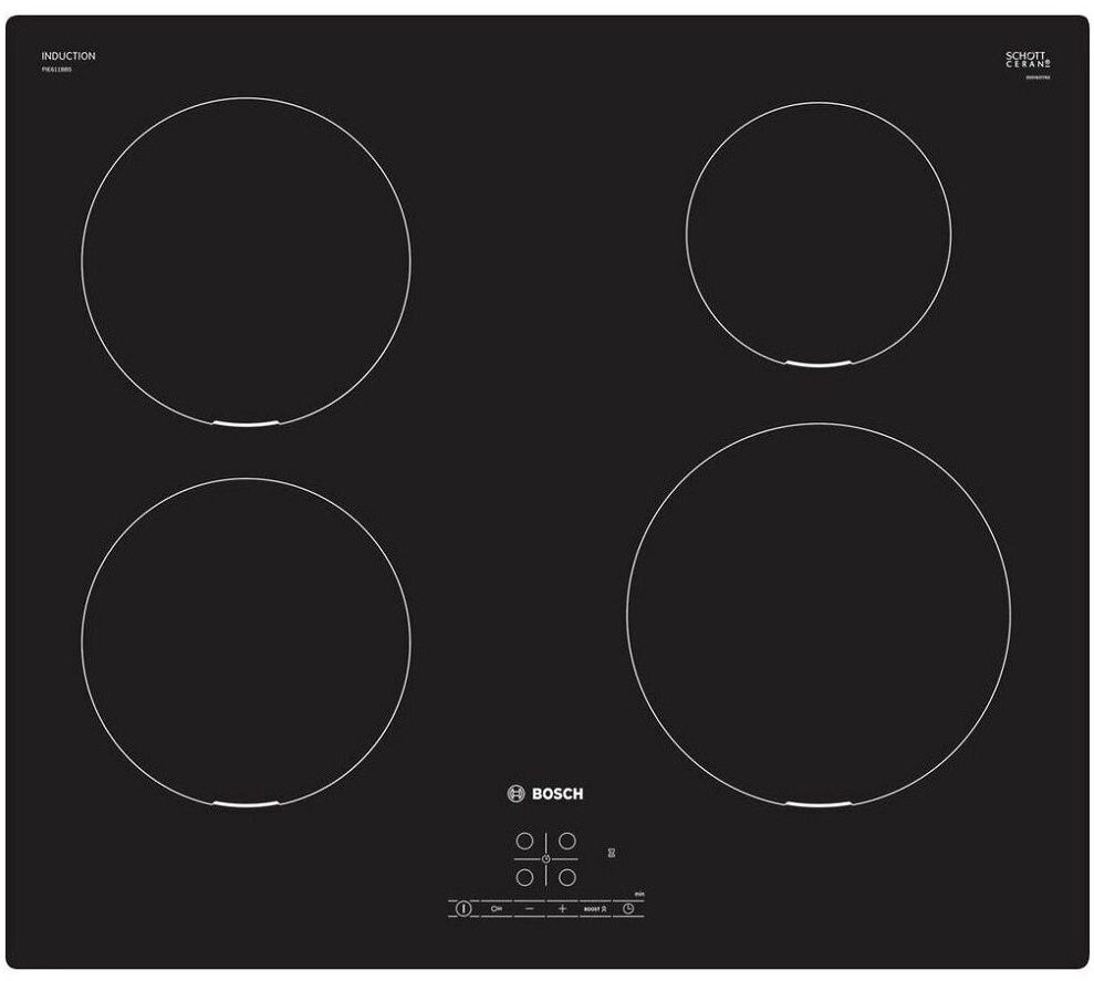 כיריים אינדוקציה בוש BOSCH PIE611BB5E כיריים אינדוקציה בוש BOSCH PIE611BB5E