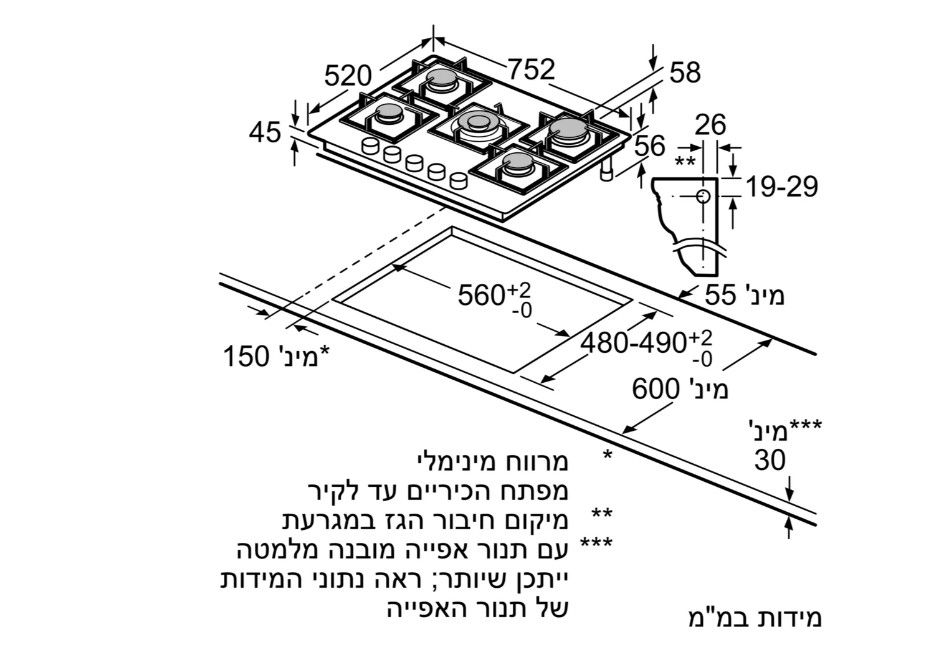 ������ �� ��� 75 �"� 5 ����� ������ ����� Bosch PPQ7A6M25Y *����� ����*