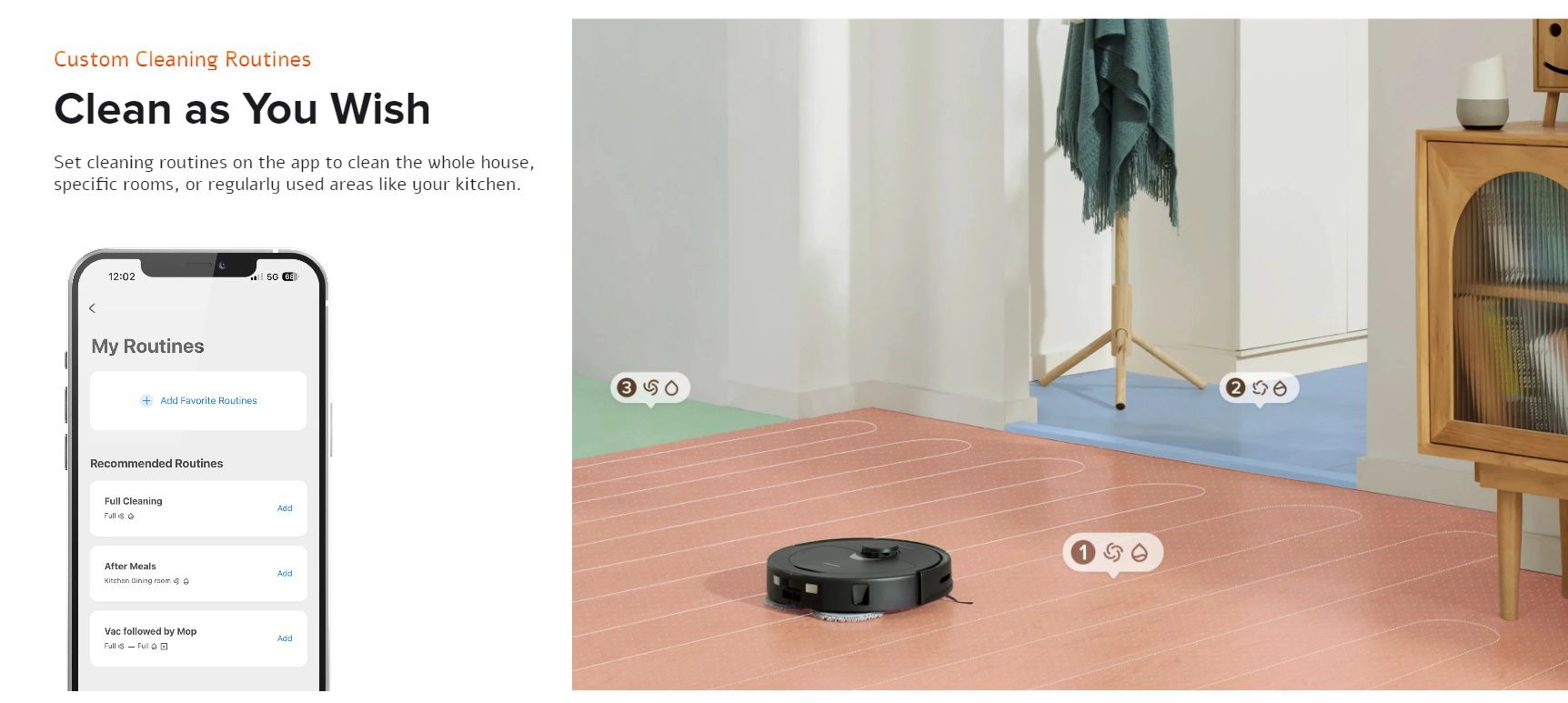 ���� ��� ������ ���� ������� ��� Roborock QREVO