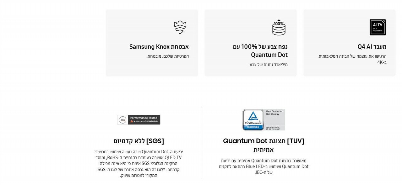 ������ 50 ���� Samsung QLED QE50Q7F AI TV Smart 4K