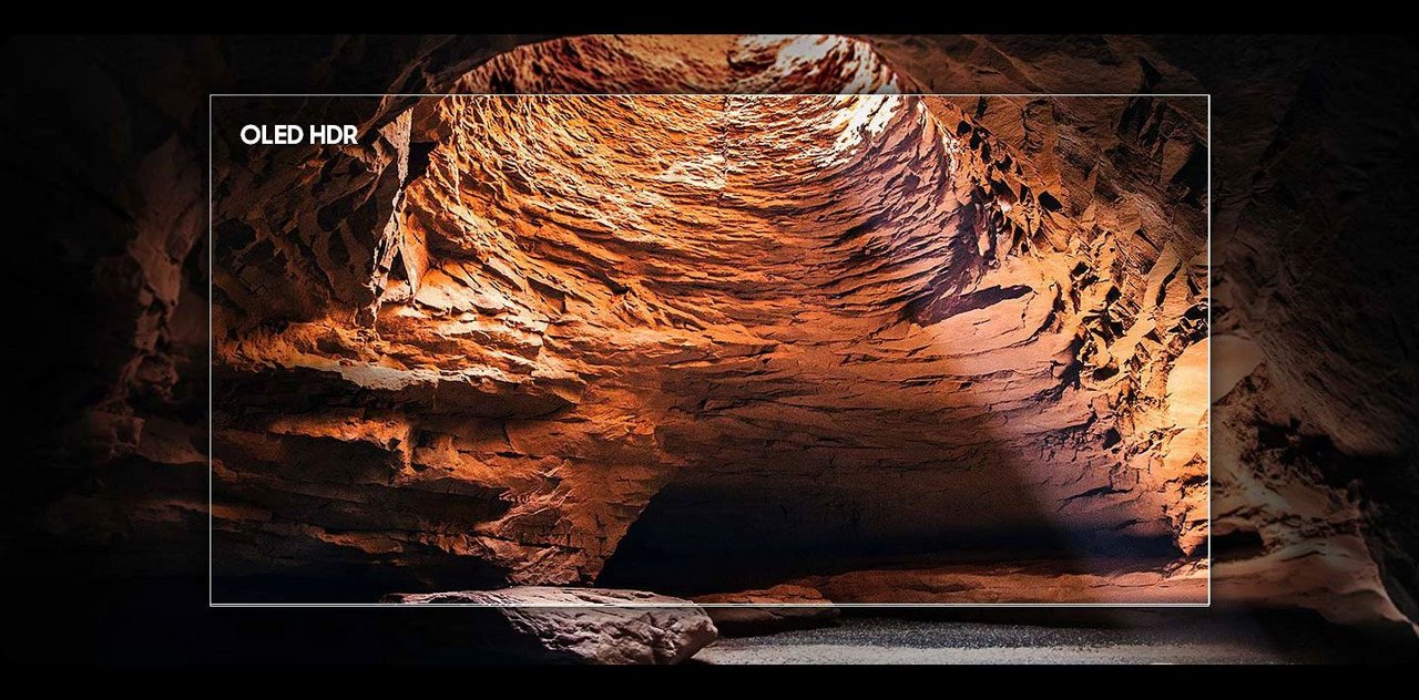 ������ 65 ���� Samsung QE65S85F OLED AI TV 4K