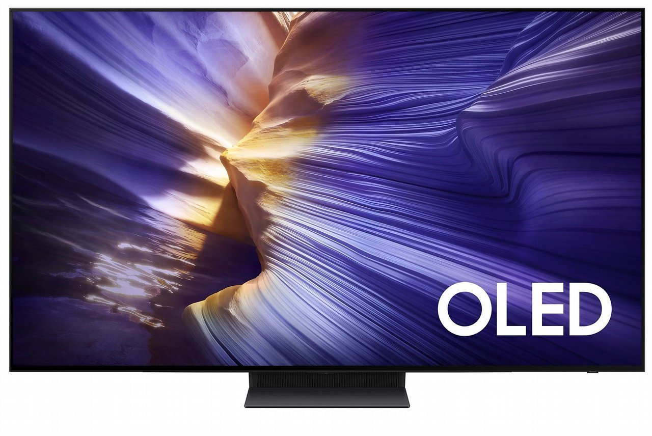 ������ 65 ���� Samsung QE65S90F OLED AI TV 4K