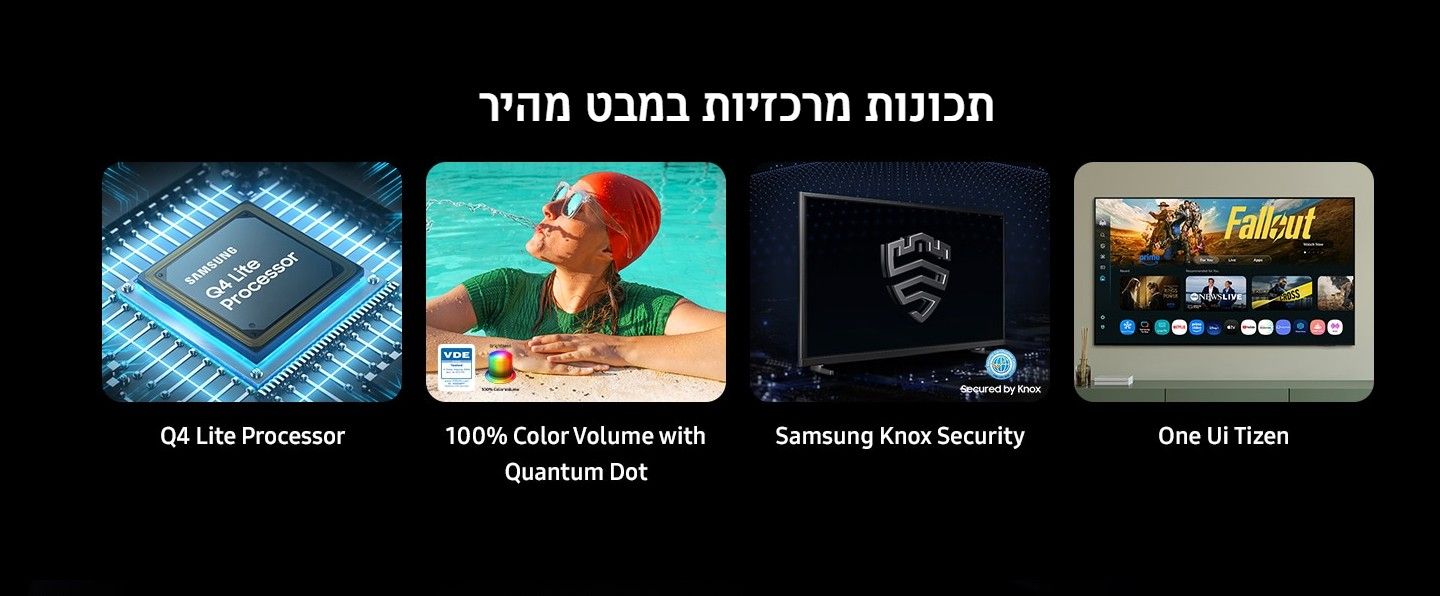 ������ 75 ���� Samsung QLED QE75Q6F AI TV Smart 4K