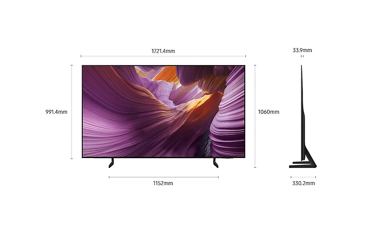 ������ 77 ���� Samsung QE77S85F OLED AI TV 4K