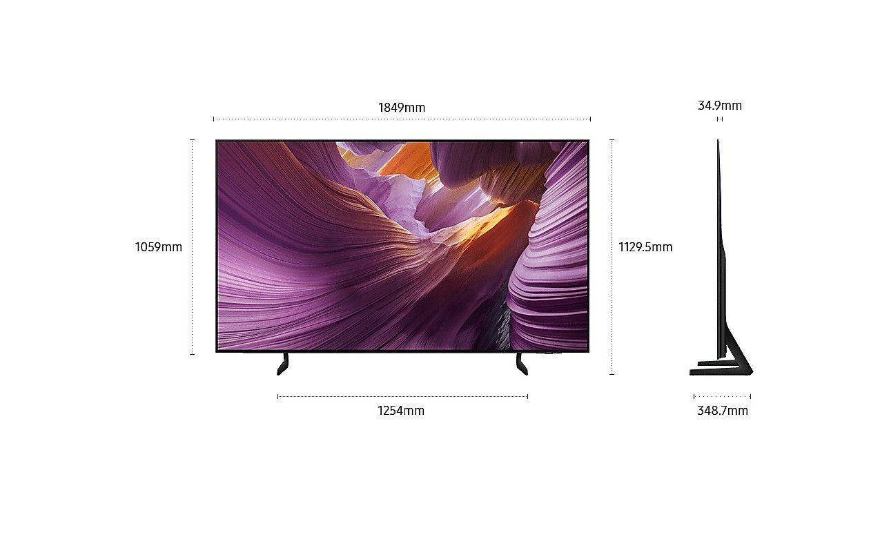 ������ 83 ���� Samsung QE83S85F OLED AI TV 4K