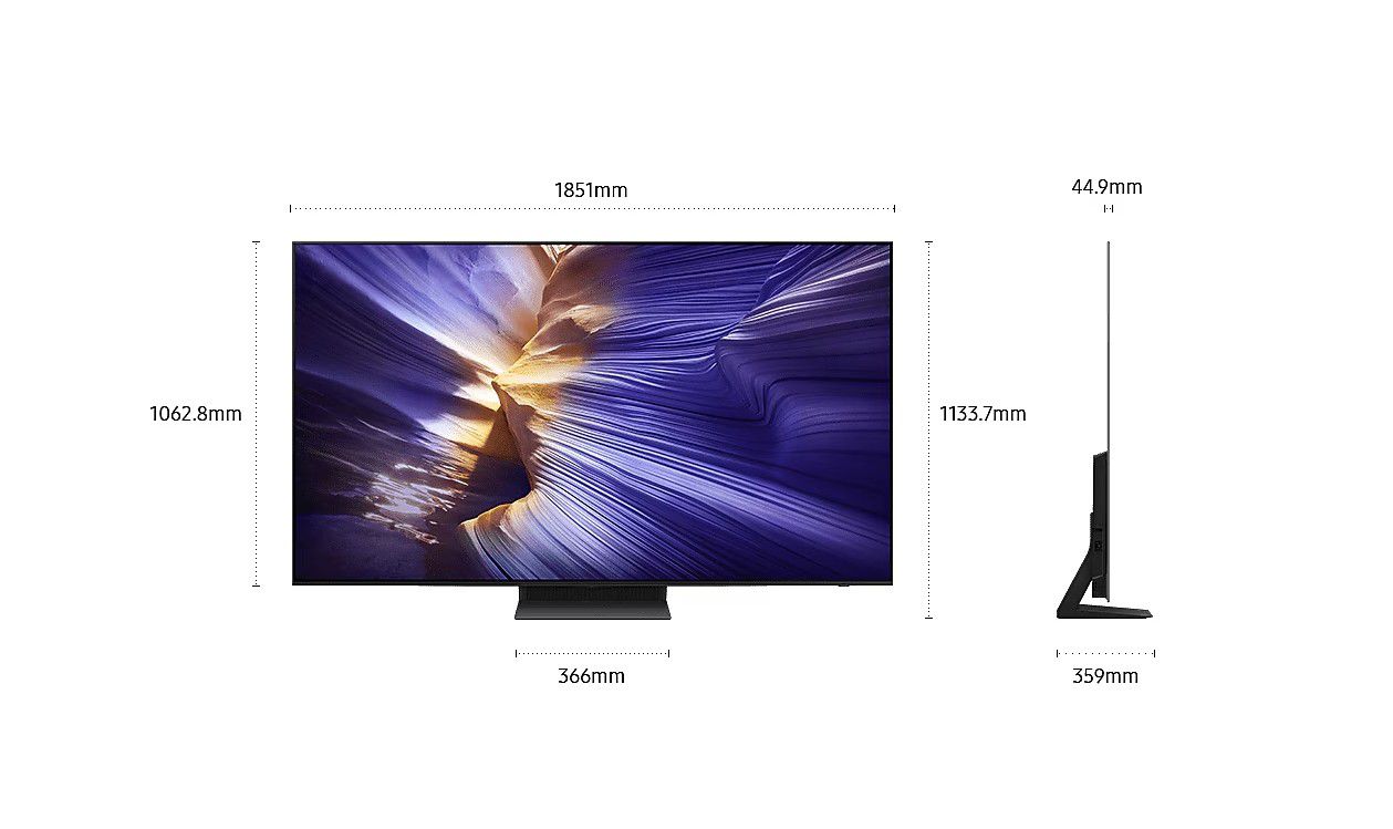 ������ 83 ���� Samsung QE83S90F OLED AI TV 4K
