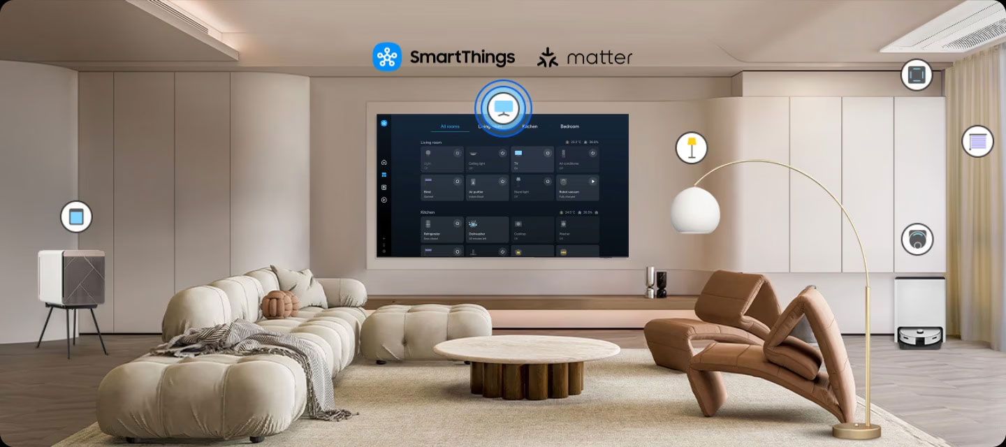 ������ 83 ���� Samsung QE83S90F OLED AI TV 4K