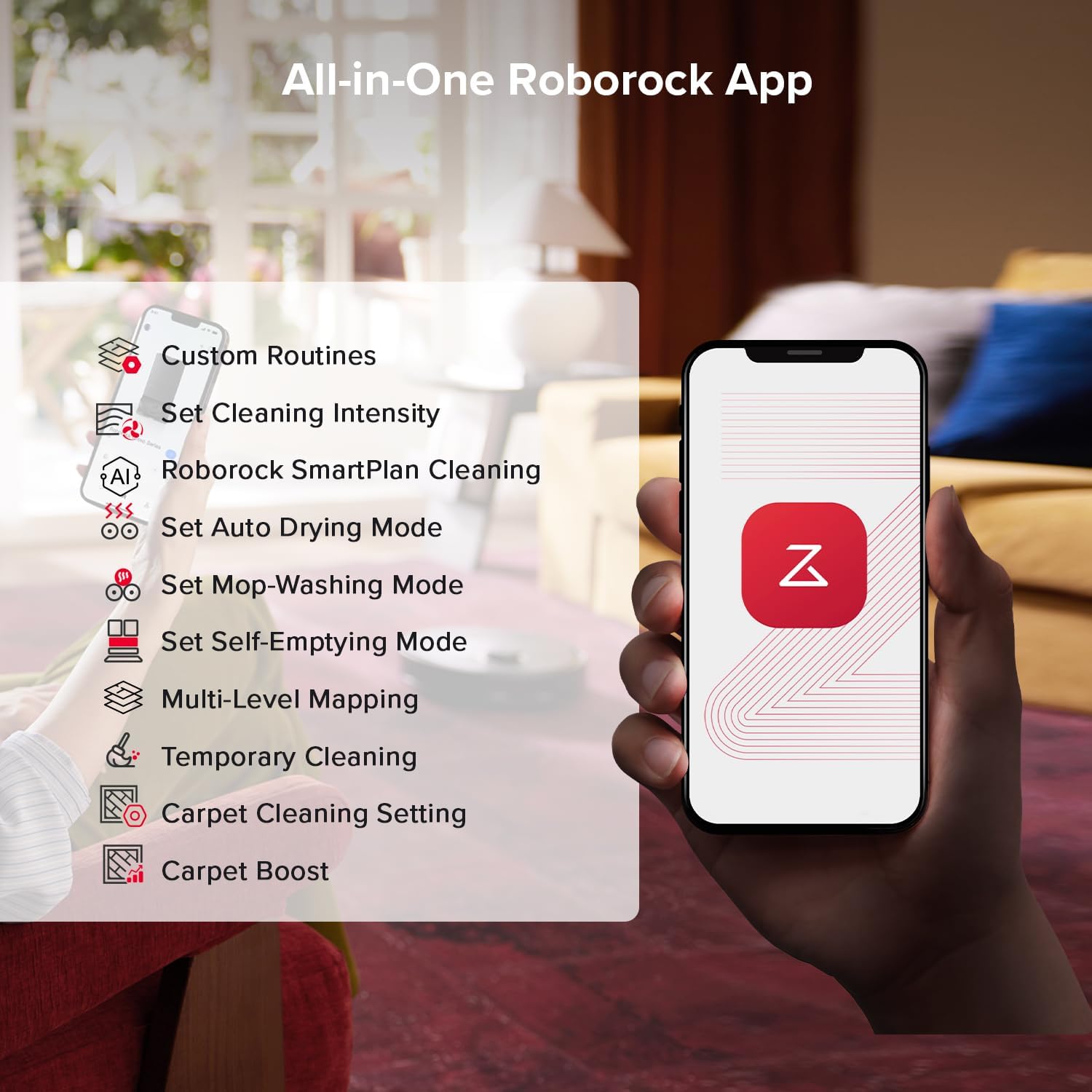 ���� ���� ��� ������ ������� ���� Roborock Qrevo 5AE