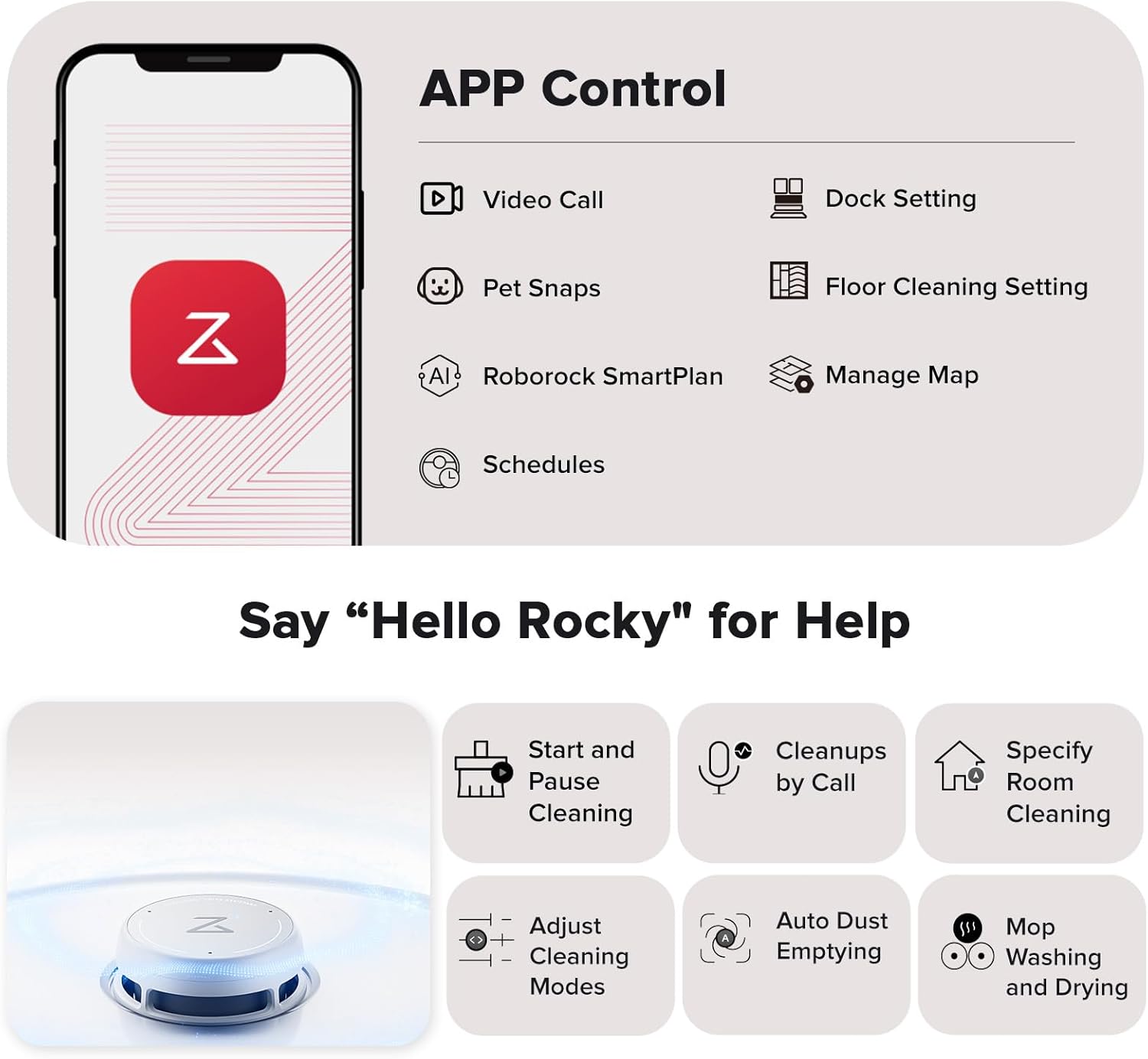 ���� ��� ������ ������� Roborock Qrevo Curv