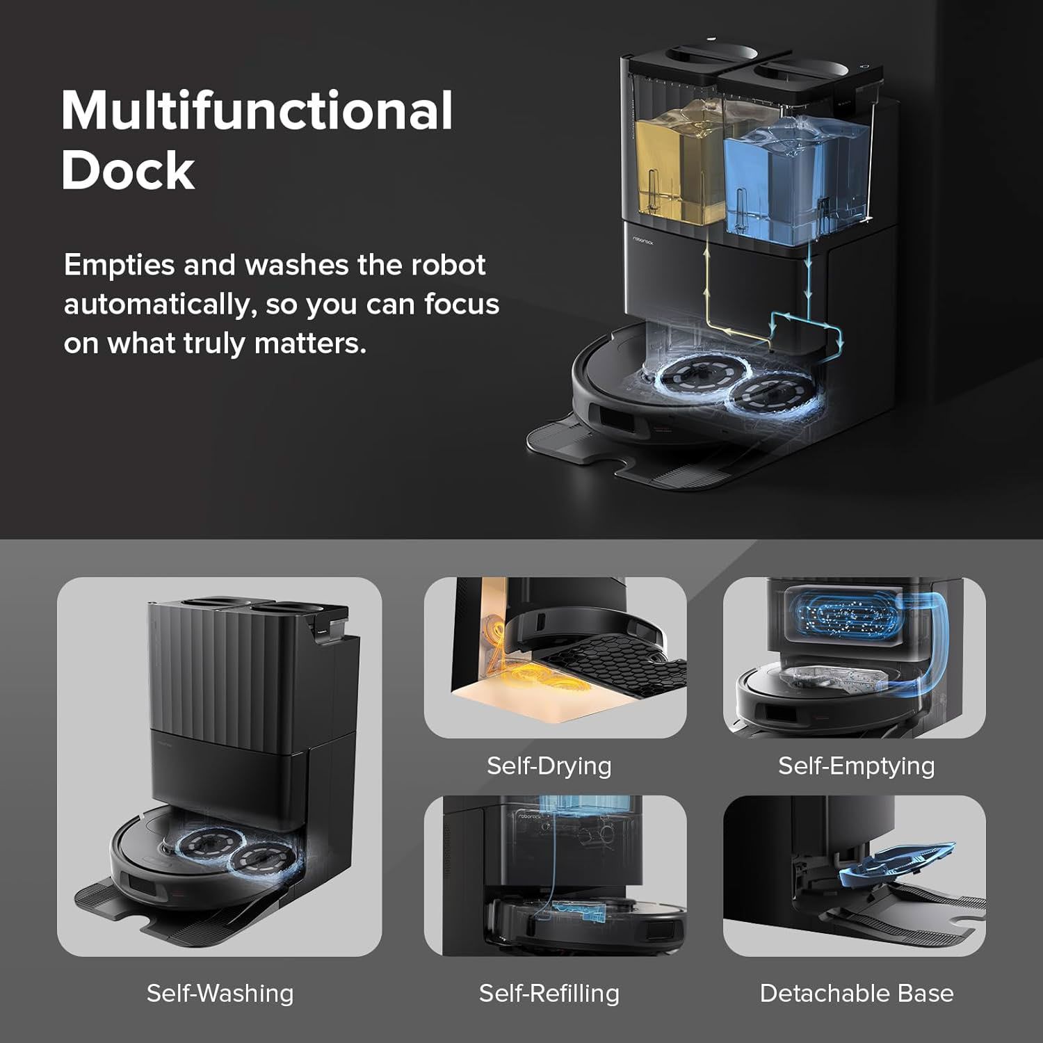 ���� ��� ������ ���� ������� ���� Roborock Qrevo S
