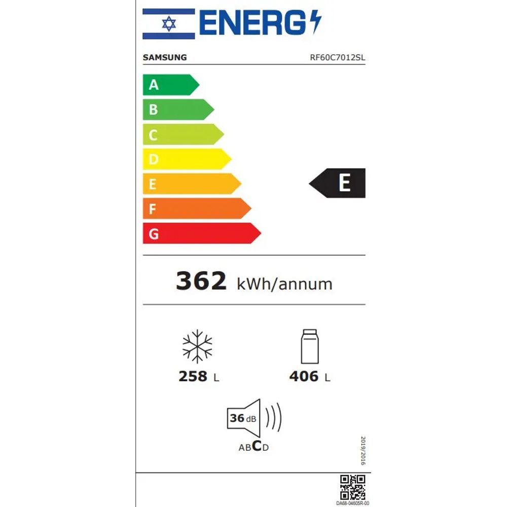 ���� 4 ����� ������� ���� 664 ���� ������ Samsung RF60C7012S2