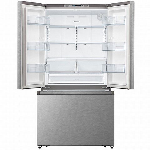 מקרר הייסנס 3 דלתות 761 ליטר נירוסטה מושחרת Hisense Ultimate RT102B ...