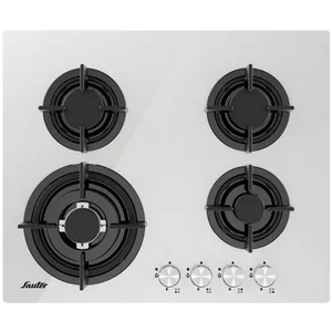 כיריים גז סאוטר 4 מוקדי חימום זכוכית לבנה Sauter SHG318W כיריים גז סאוטר 4 מוקדי חימום זכוכית לבנה Sauter SHG318W