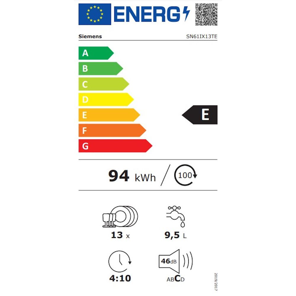 ���� ���� ��� �������� ��� ����� Siemens SN61IX13TE iQ100