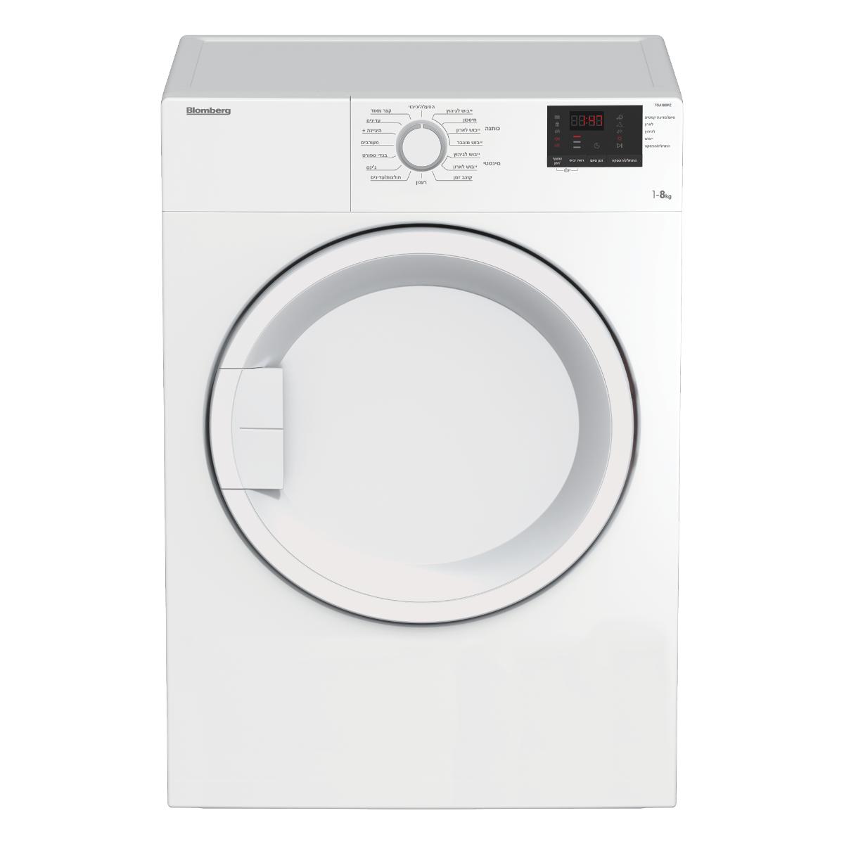 מייבש כביסה בלומברג 8 ק"ג Blomberg TGA180PZ מייבש כביסה בלומברג 8 ק"ג Blomberg TGA180PZ
