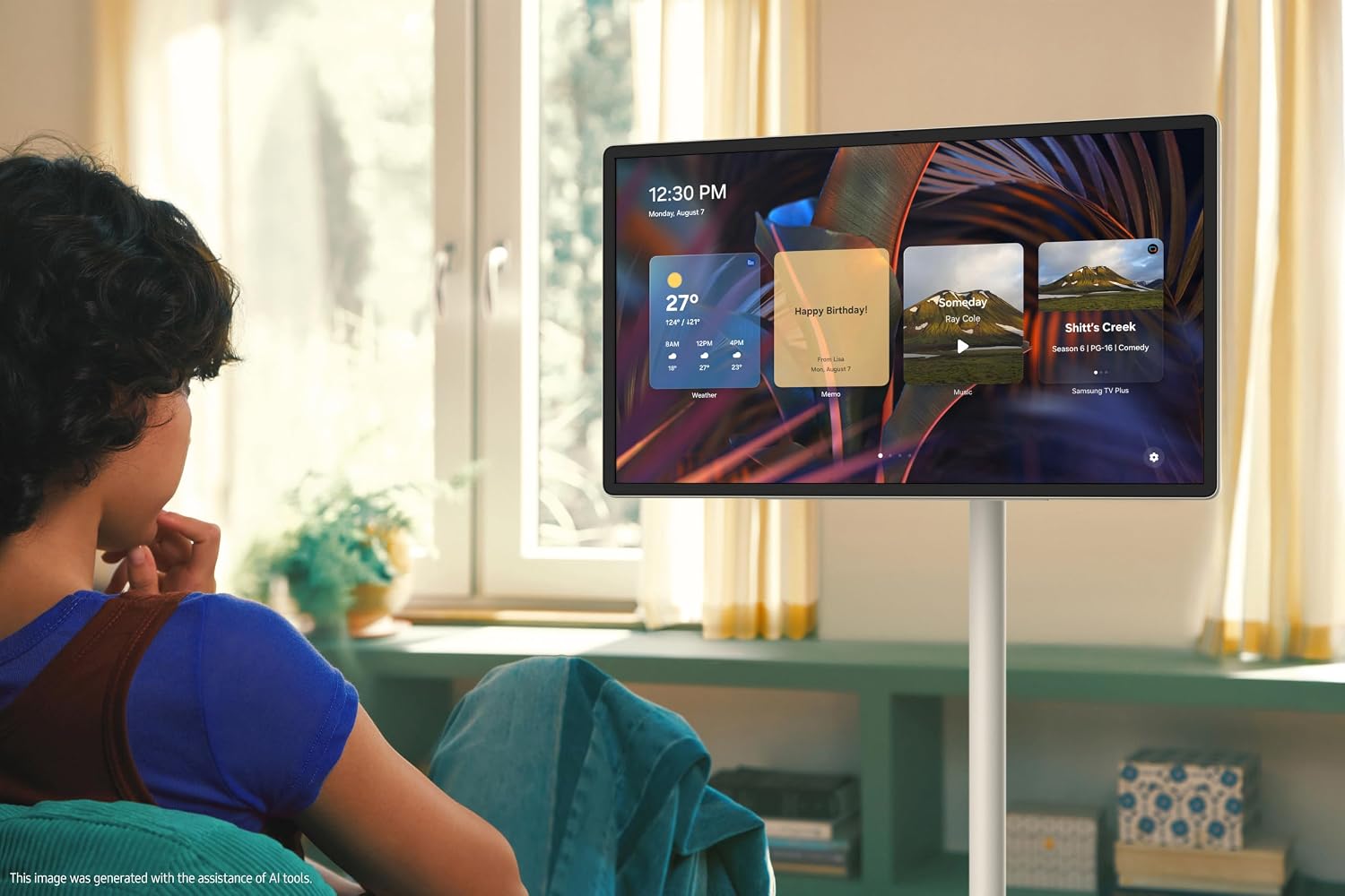 �������� ������ AI ���� ������ ����� 27 ����� �� ��� ��� ������ ������ Samsung Moving Style UE27LSM7F *����� ����*