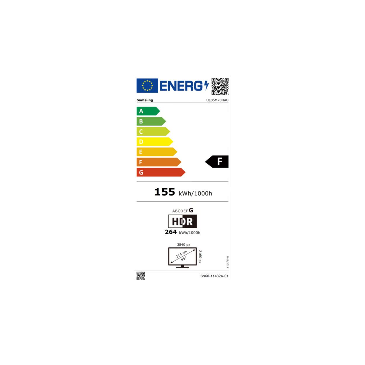 �������� ������ 85 ���� Samsung UE85M70H Mini LED 4K AI TV *����� ����*