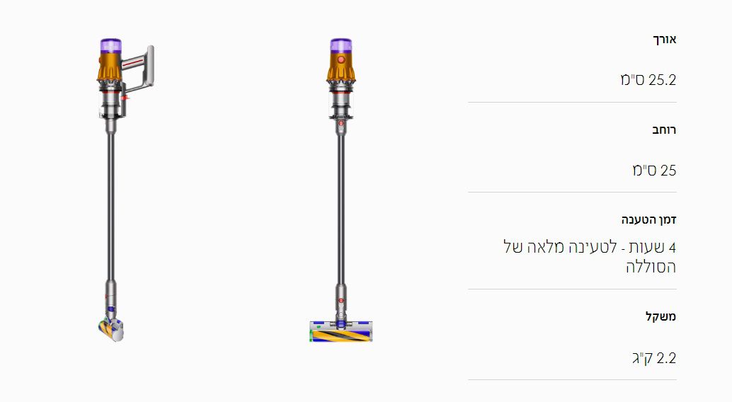 ����� ��� ������ ������ ���� ��� ����� Dyson V12 Detect Slim Absolute