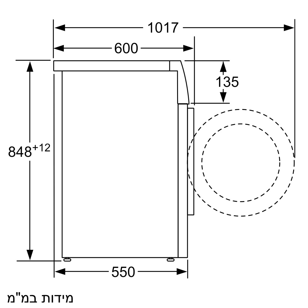 ����� ����� ��� 7 �"� 1000 ��"� Bosch WAN20052IL