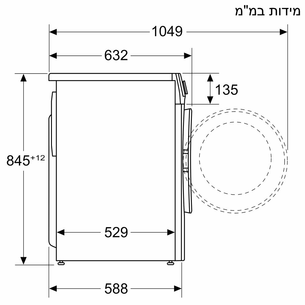 ����� ����� ����� 9 ��"� 1200 ��"� Siemens WG42A1X9IL�