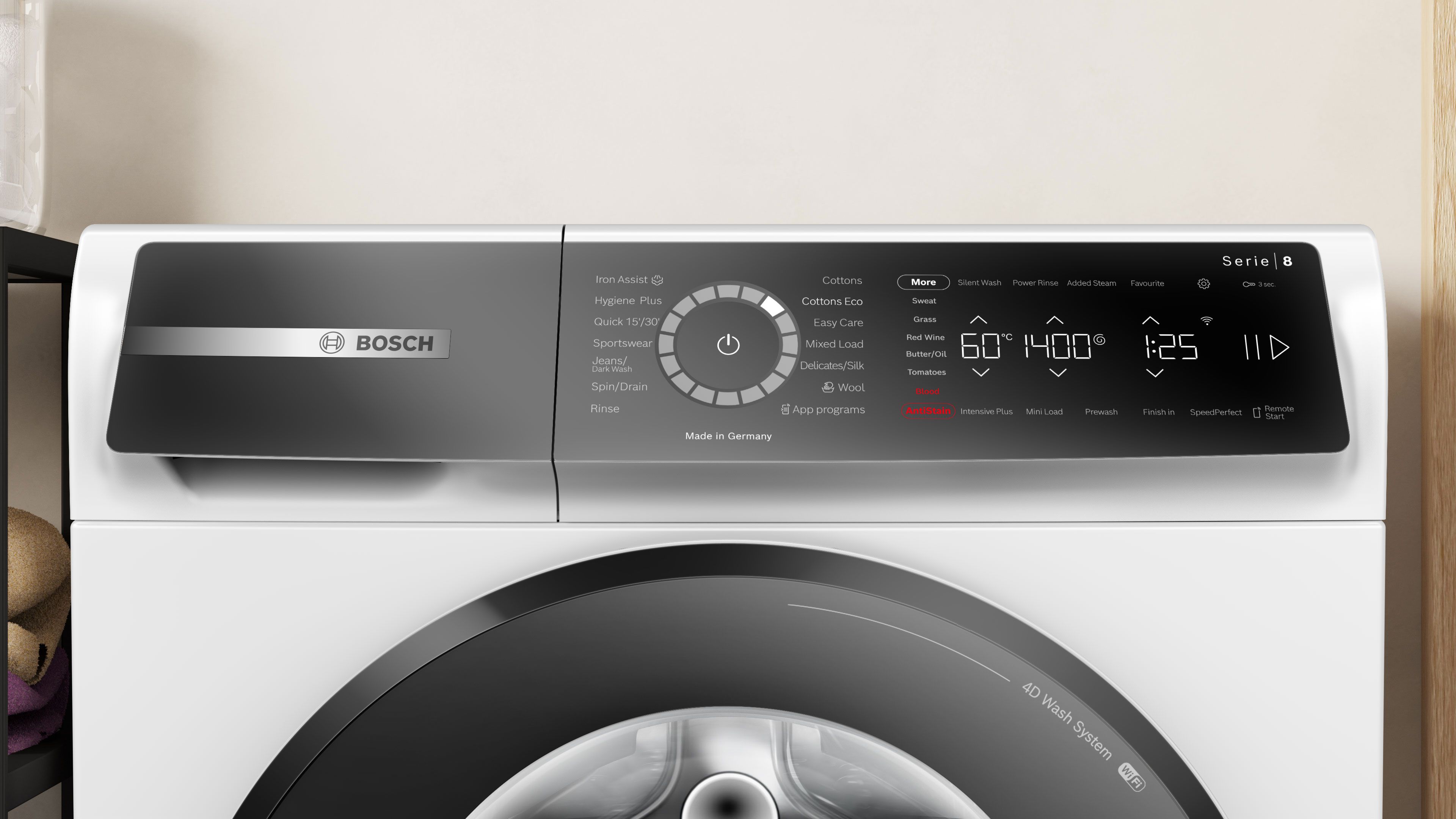 ����� ����� ����� 9 ��"� 1400 ��"� Bosch WGB24409IL