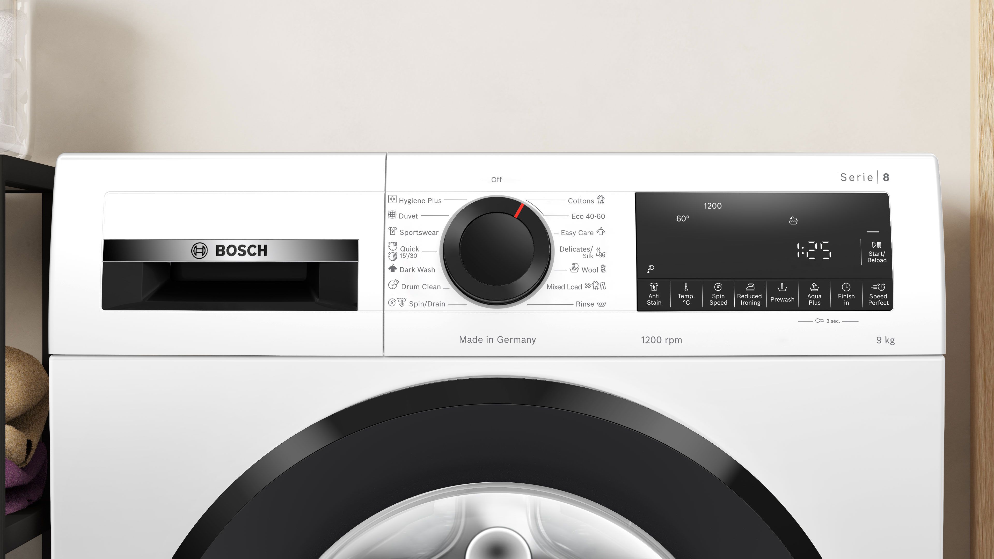 ����� ����� ����� 9 ��"� 1200 ��"� Bosch WGG14203