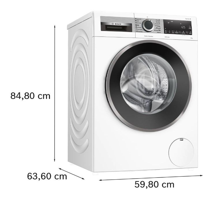 ����� ����� ����� 9 ��"� 1400 ��"� Bosch WGG24404