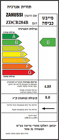 ����� ����� ����� (��������) 8 �"� Zanussi ZDCB284B
