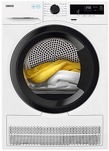 מייבש כביסה זנוסי (משאבת חום) 8 ק"ג Zanussi ZDHF286H Heat Pump מייבש כביסה זנוסי (משאבת חום) 8 ק"ג Zanussi ZDHF286H Heat Pump