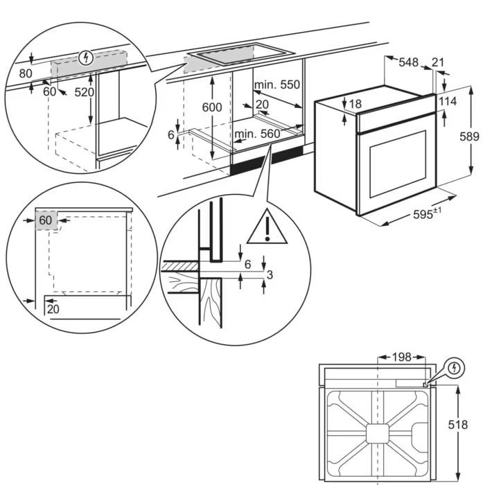 ���� ���� ����� Zanussi Air Fry ZOHNA7K1A