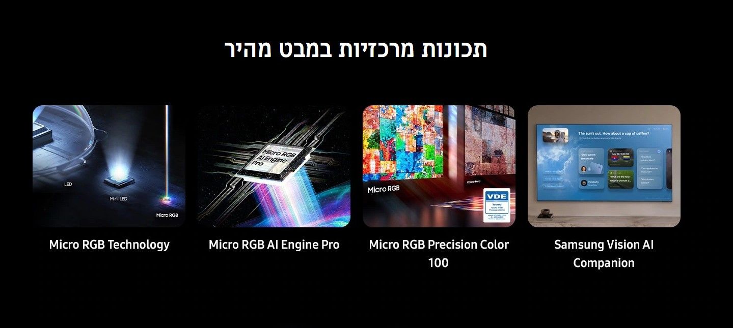 Samsung S95HA OLED אולד סמסונג 2026 Samsung S95HA OLED אולד סמסונג 2026